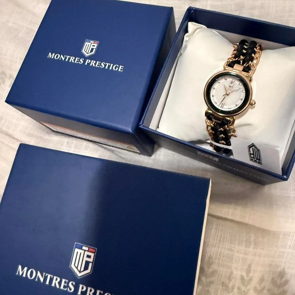 Montres Prestige Watch OS Gold Black NEW